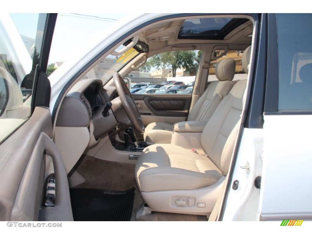 2000 Land Cruiser  - Natural White / Oak photo #7