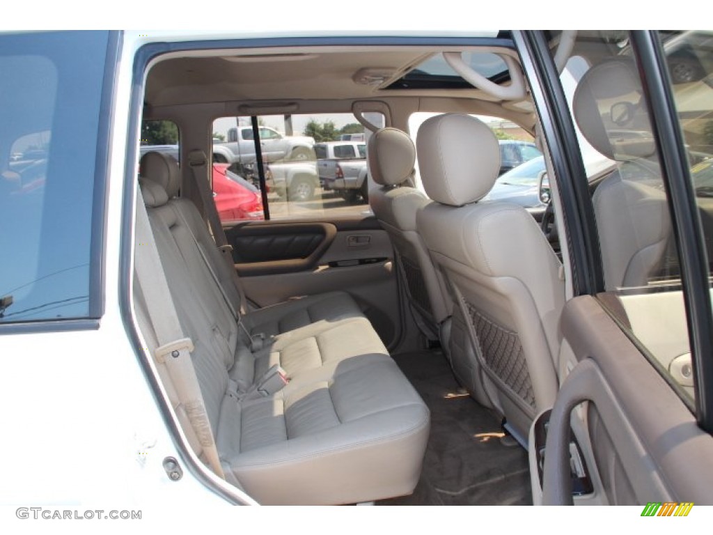 2000 Land Cruiser  - Natural White / Oak photo #9