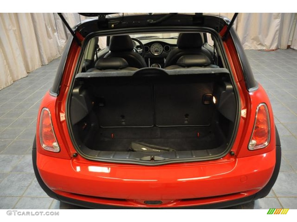 2005 Cooper S Hardtop - Chili Red / Panther Black photo #16