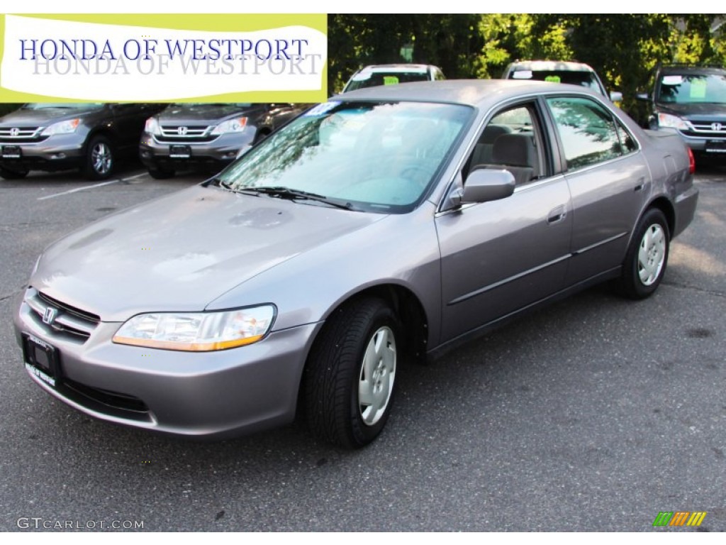 2000 Accord LX Sedan - Signet Silver Metallic / Charcoal photo #1