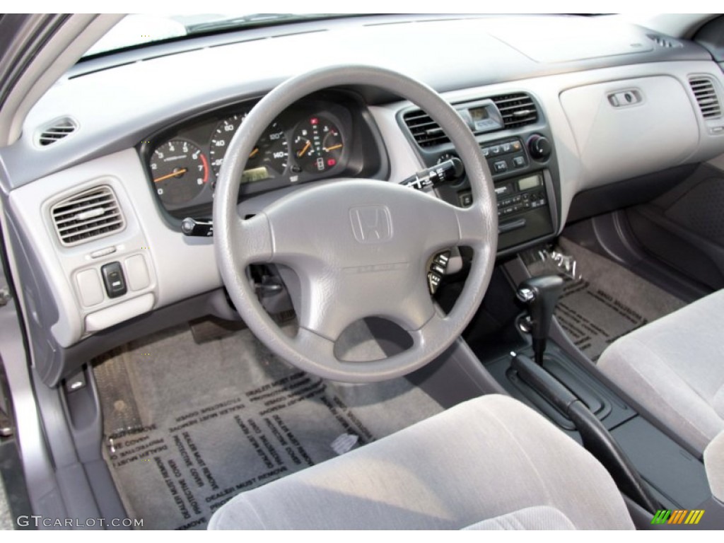 2000 Accord LX Sedan - Signet Silver Metallic / Charcoal photo #4