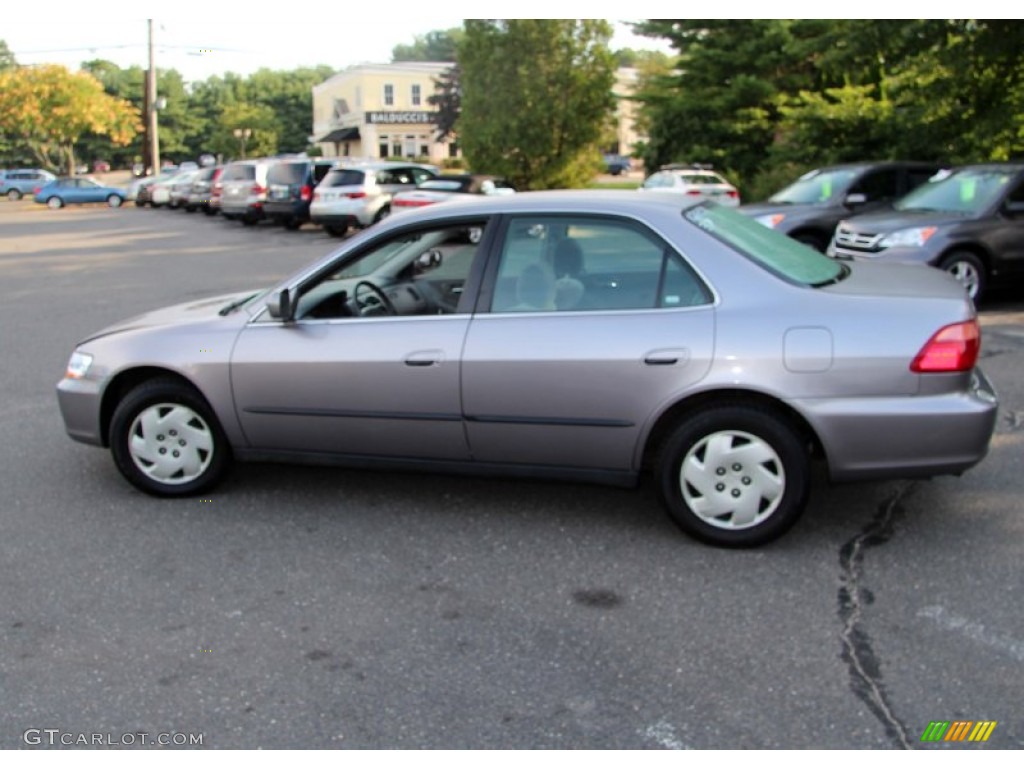 2000 Accord LX Sedan - Signet Silver Metallic / Charcoal photo #11