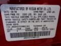 Garnet Ember Metallic - G 35 x Sedan Photo No. 18