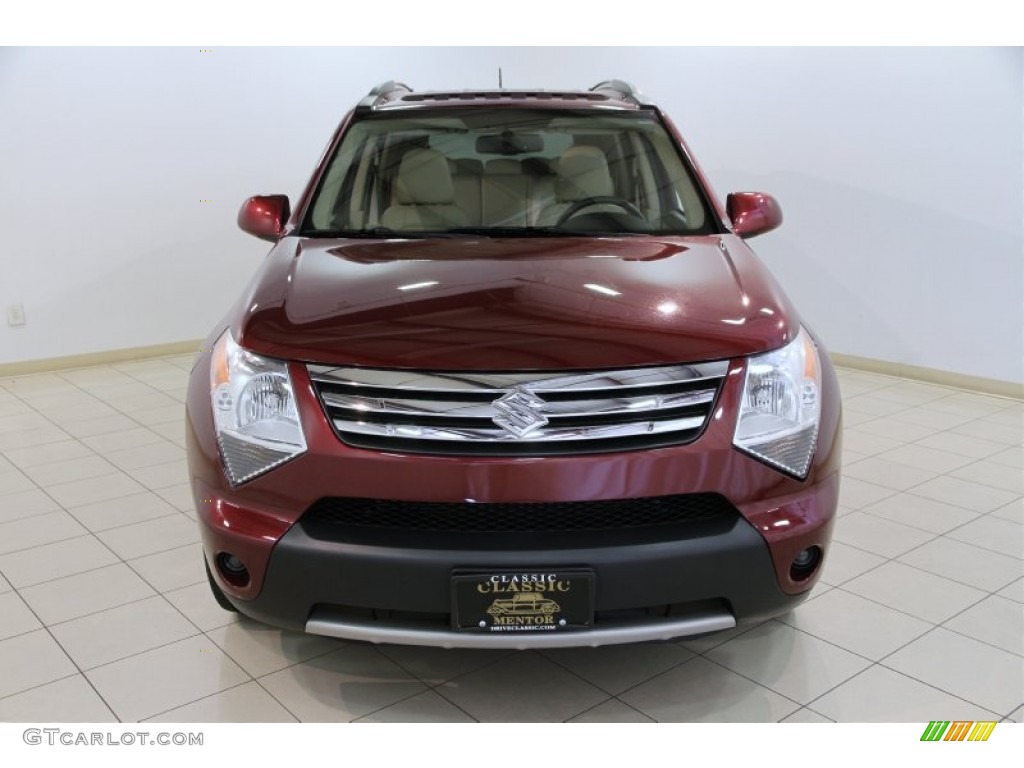 2008 XL7 Limited - Cranberry Red Metallic / Beige photo #2