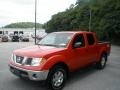 Aztec Red - Frontier SE Crew Cab 4x4 Photo No. 13