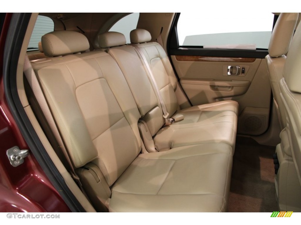 2008 XL7 Limited - Cranberry Red Metallic / Beige photo #16