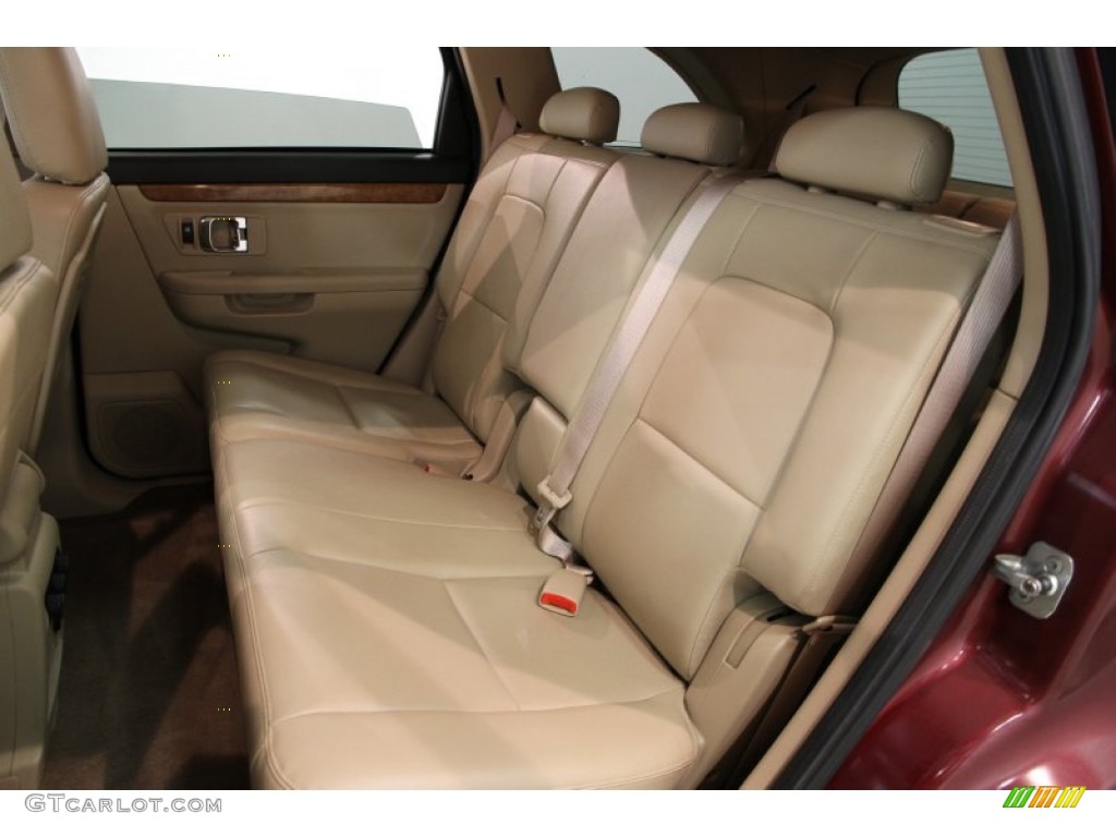 2008 XL7 Limited - Cranberry Red Metallic / Beige photo #17
