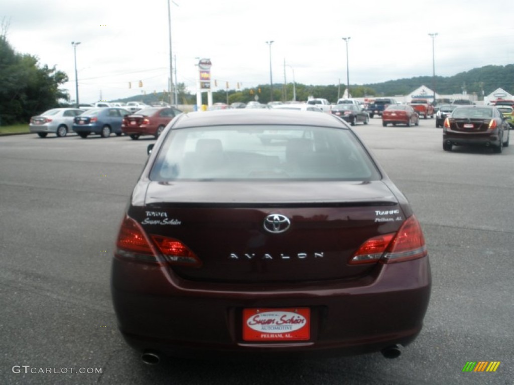 2008 Avalon Touring - Cassis Red Pearl / Dark Charcoal photo #10