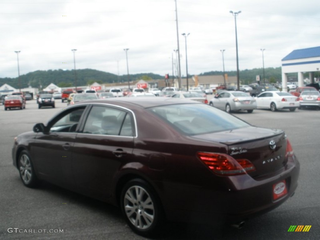2008 Avalon Touring - Cassis Red Pearl / Dark Charcoal photo #11