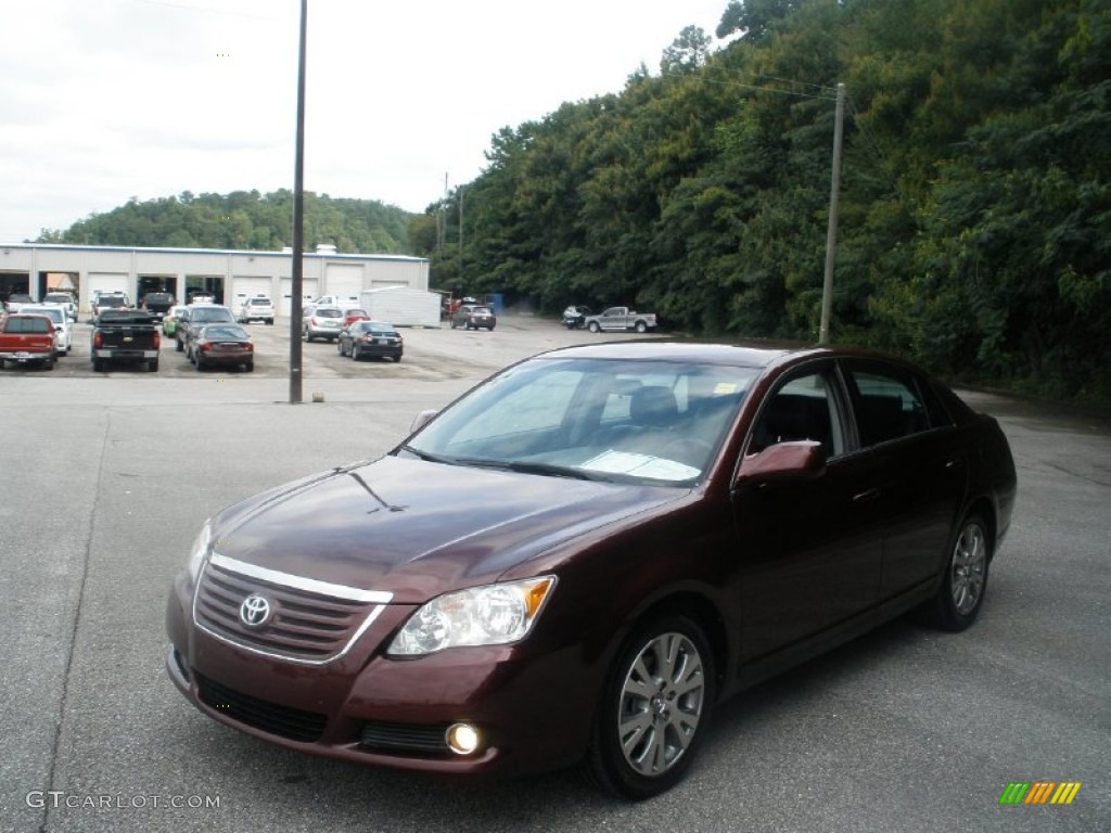 2008 Avalon Touring - Cassis Red Pearl / Dark Charcoal photo #13