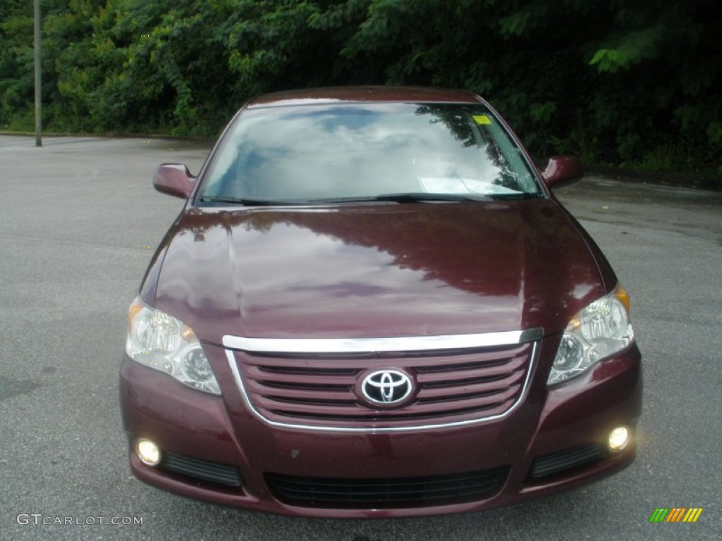 2008 Avalon Touring - Cassis Red Pearl / Dark Charcoal photo #14