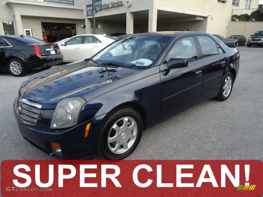 2004 CTS Sedan - Blue Chip / Light Neutral photo #1