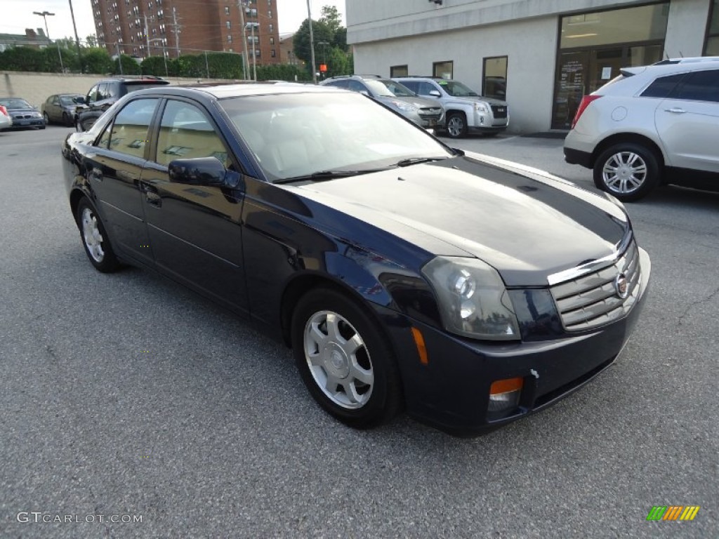 2004 CTS Sedan - Blue Chip / Light Neutral photo #4