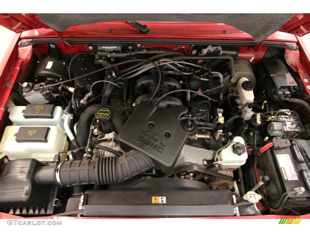 2006 Ford Ranger XLT SuperCab 4x4 Engine Photos