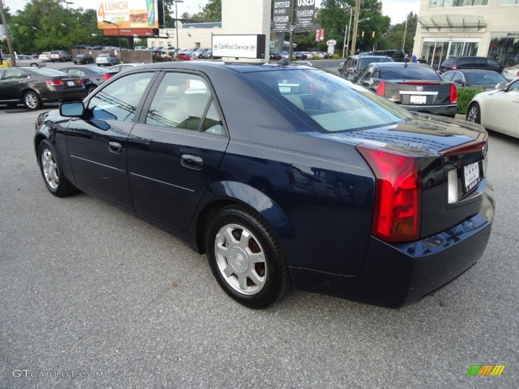 2004 CTS Sedan - Blue Chip / Light Neutral photo #8