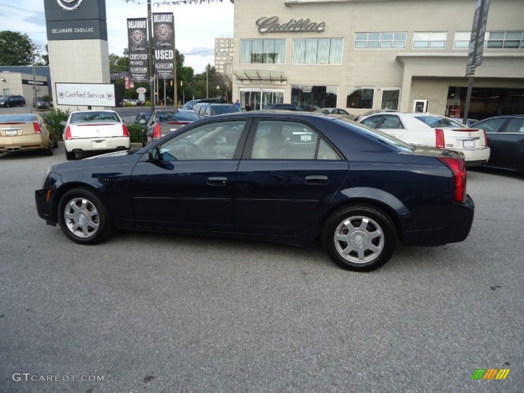 2004 CTS Sedan - Blue Chip / Light Neutral photo #9