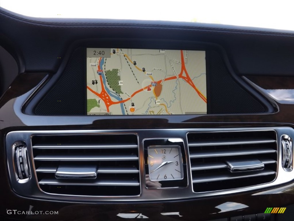 2014 Mercedes-Benz CLS 550 4Matic Coupe Navigation Photos