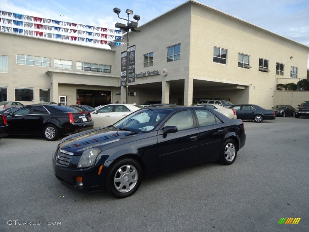 2004 CTS Sedan - Blue Chip / Light Neutral photo #40