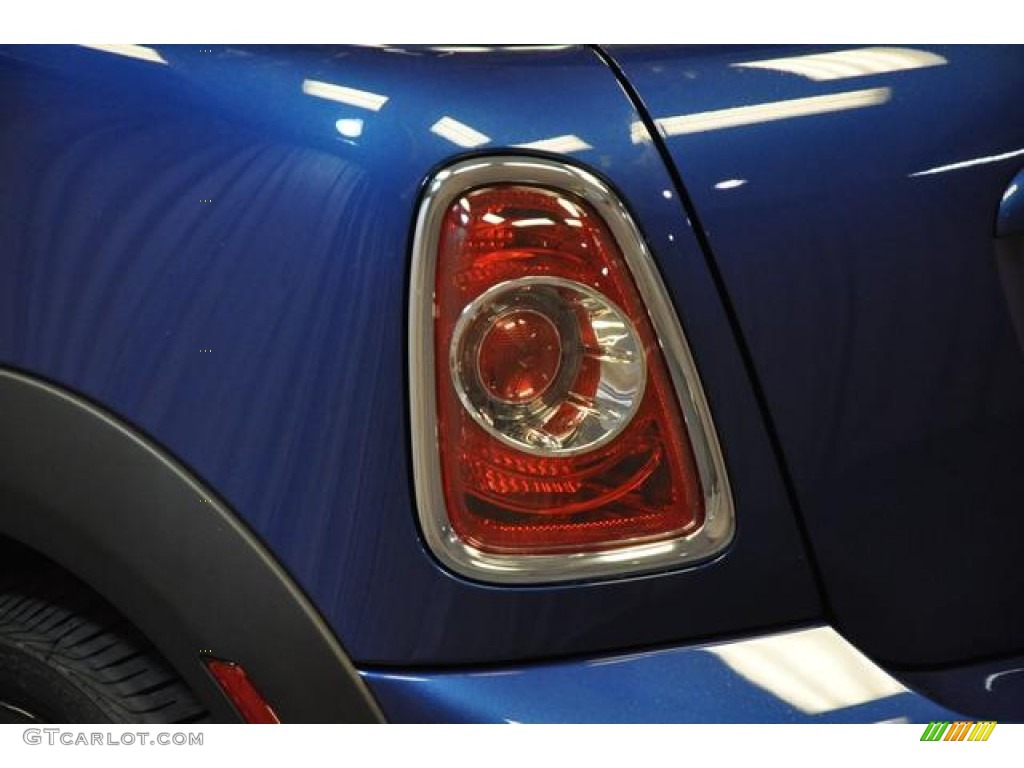 2013 Cooper S Hardtop - Lightning Blue Metallic / Carbon Black photo #20