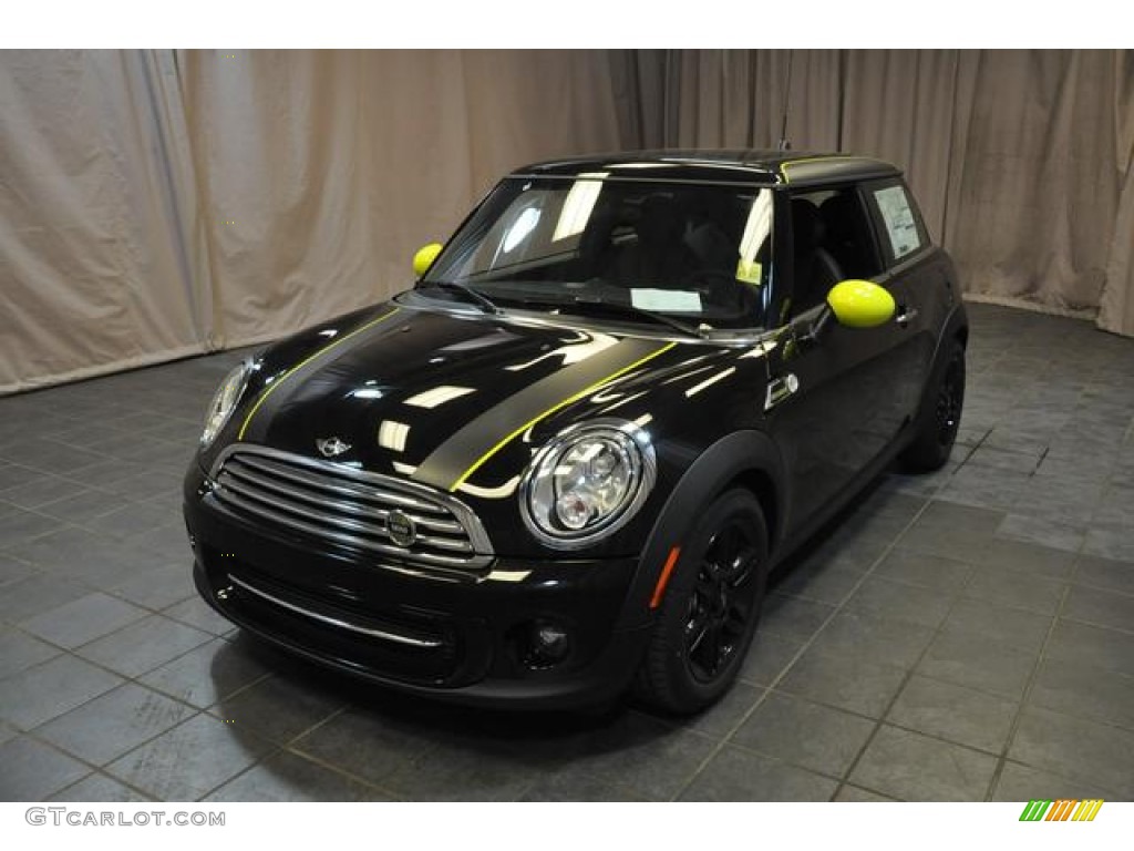 Midnight Black Metallic Mini Cooper