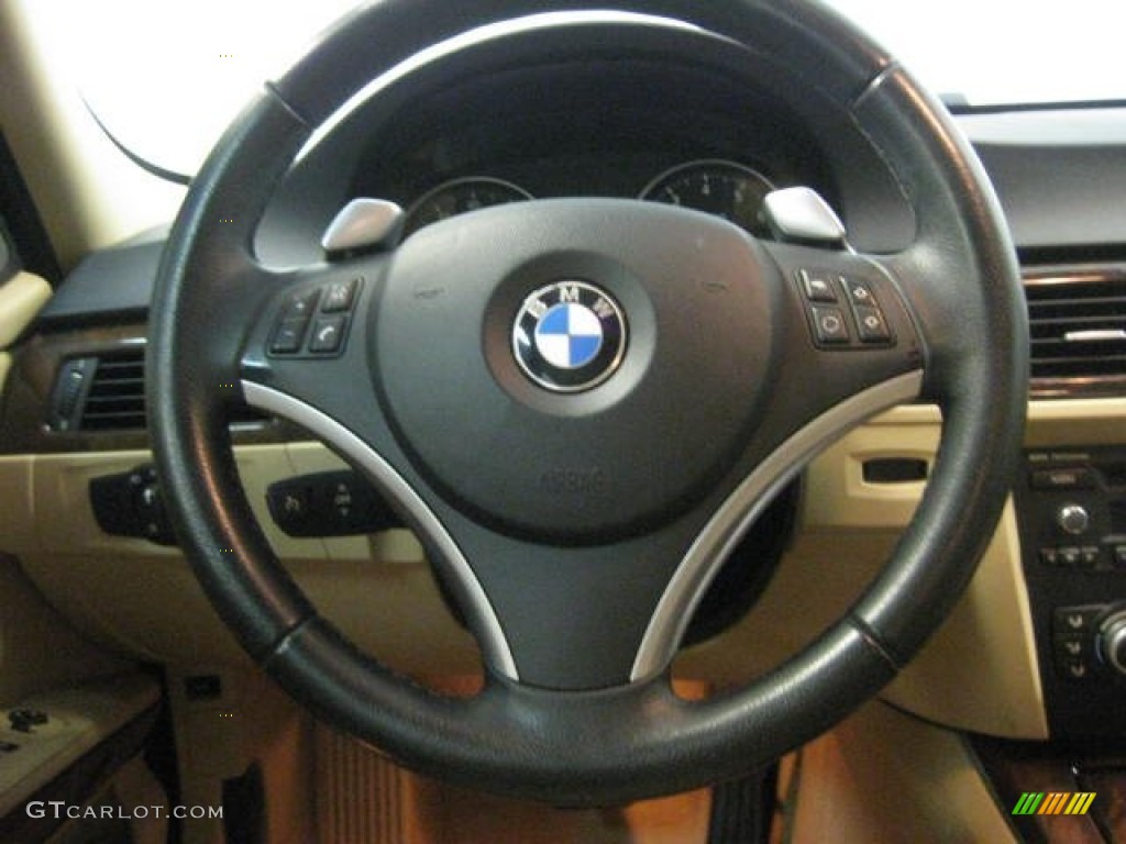 2008 3 Series 335i Sedan - Alpine White / Beige photo #22
