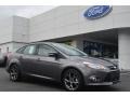 2014 Sterling Gray Ford Focus SE Sedan  photo #1