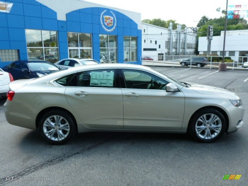 2014 Impala LT - Champagne Silver Metallic / Jet Black photo #2