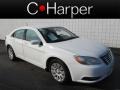 Bright White 2012 Chrysler 200 LX Sedan