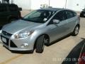 2012 Ingot Silver Metallic Ford Focus SEL 5-Door  photo #1