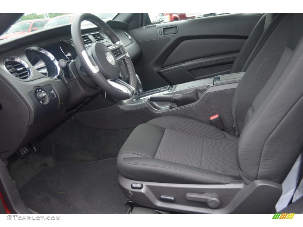 2014 Mustang V6 Coupe - Ruby Red / Charcoal Black photo #5