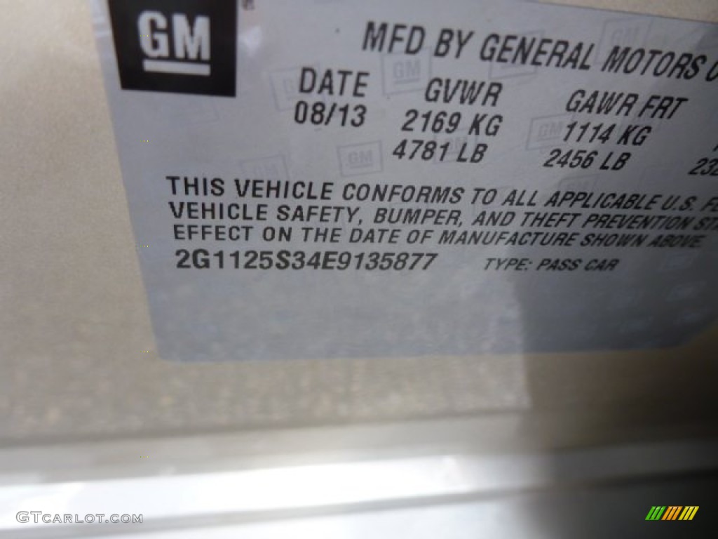 2014 Impala LT - Champagne Silver Metallic / Jet Black photo #17