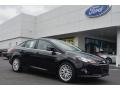 2014 Tuxedo Black Ford Focus Titanium Sedan  photo #1