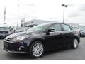 2014 Tuxedo Black Ford Focus Titanium Sedan  photo #3