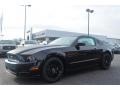 2014 Black Ford Mustang V6 Coupe  photo #3