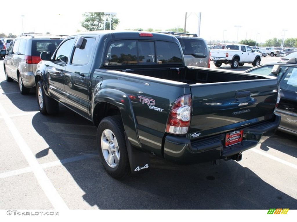 2010 Tacoma V6 SR5 TRD Sport Double Cab 4x4 - Timberland Mica / Graphite photo #3