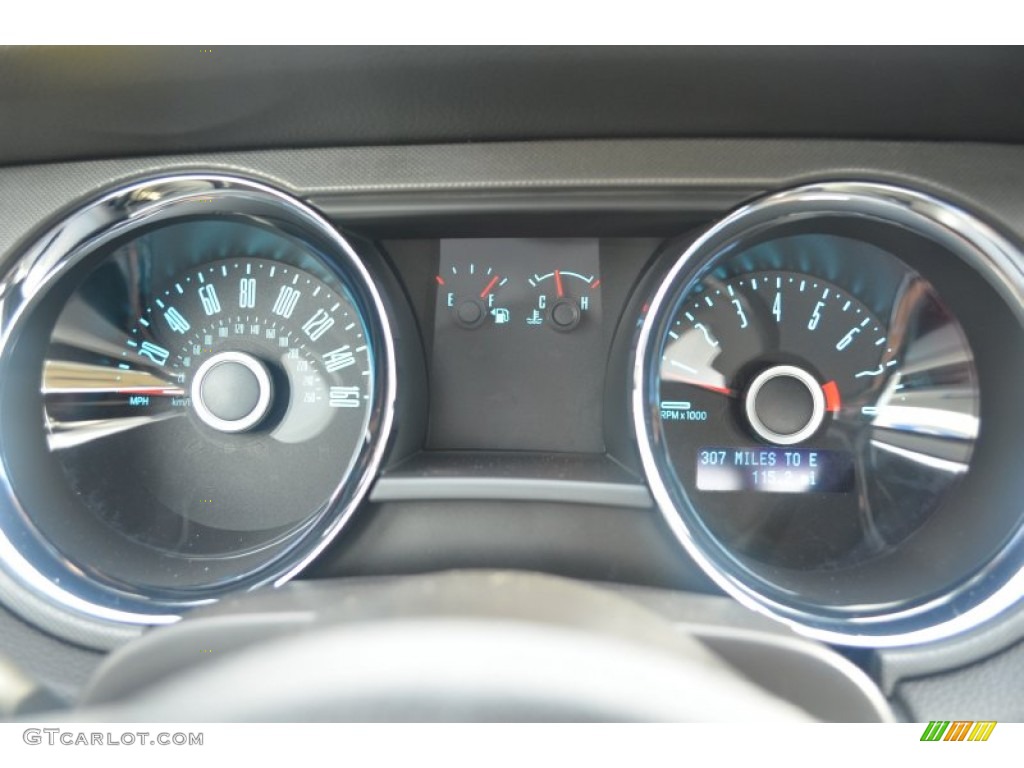2014 Mustang V6 Coupe - Black / Charcoal Black photo #16