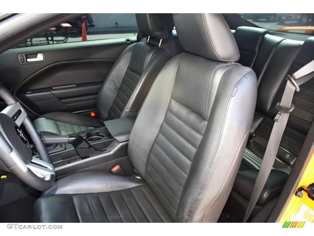 2009 Mustang GT Premium Coupe - Grabber Orange / Dark Charcoal photo #11
