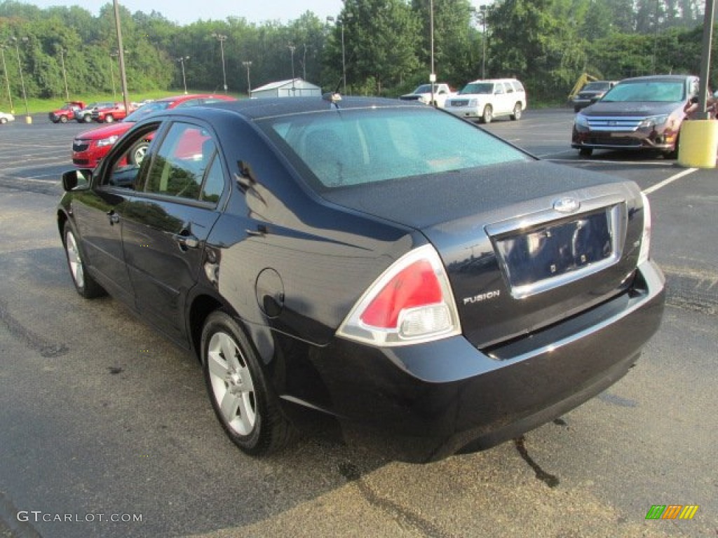 2009 Fusion SE - Dark Blue Ink Metallic / Charcoal Black photo #6