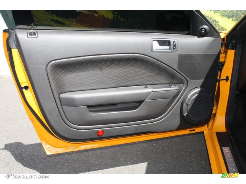 2009 Mustang GT Premium Coupe - Grabber Orange / Dark Charcoal photo #21