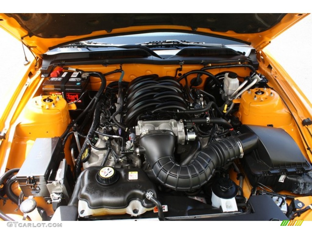 2009 Mustang GT Premium Coupe - Grabber Orange / Dark Charcoal photo #24