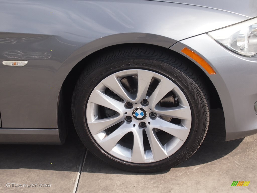 2011 3 Series 328i Convertible - Space Gray Metallic / Black photo #2