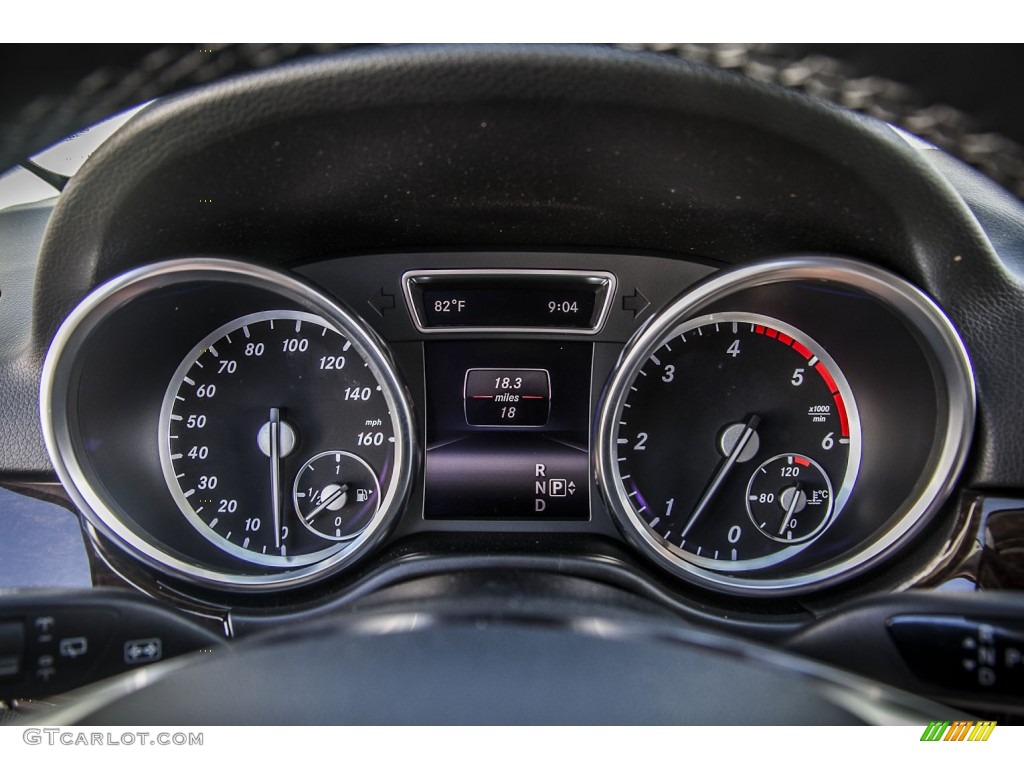 2014 Mercedes-Benz ML 350 BlueTEC 4Matic Gauges Photo #84800219
