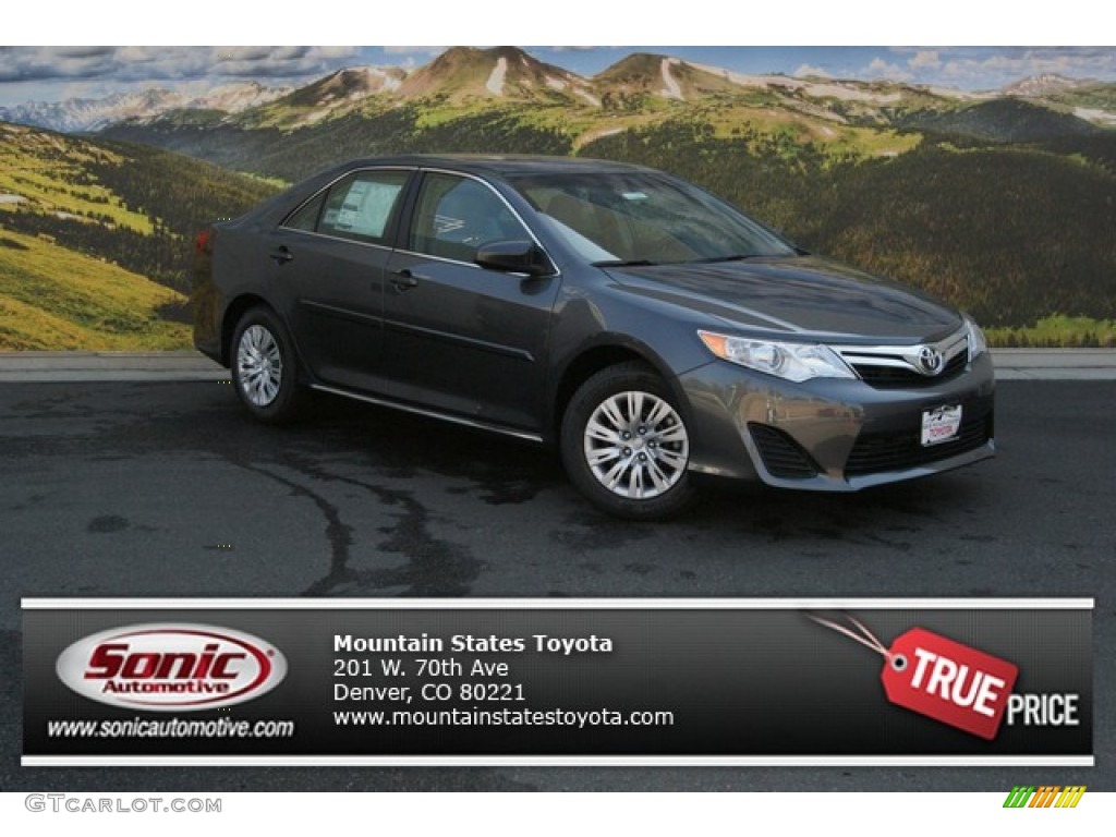2013 Camry LE - Magnetic Gray Metallic / Ash photo #1