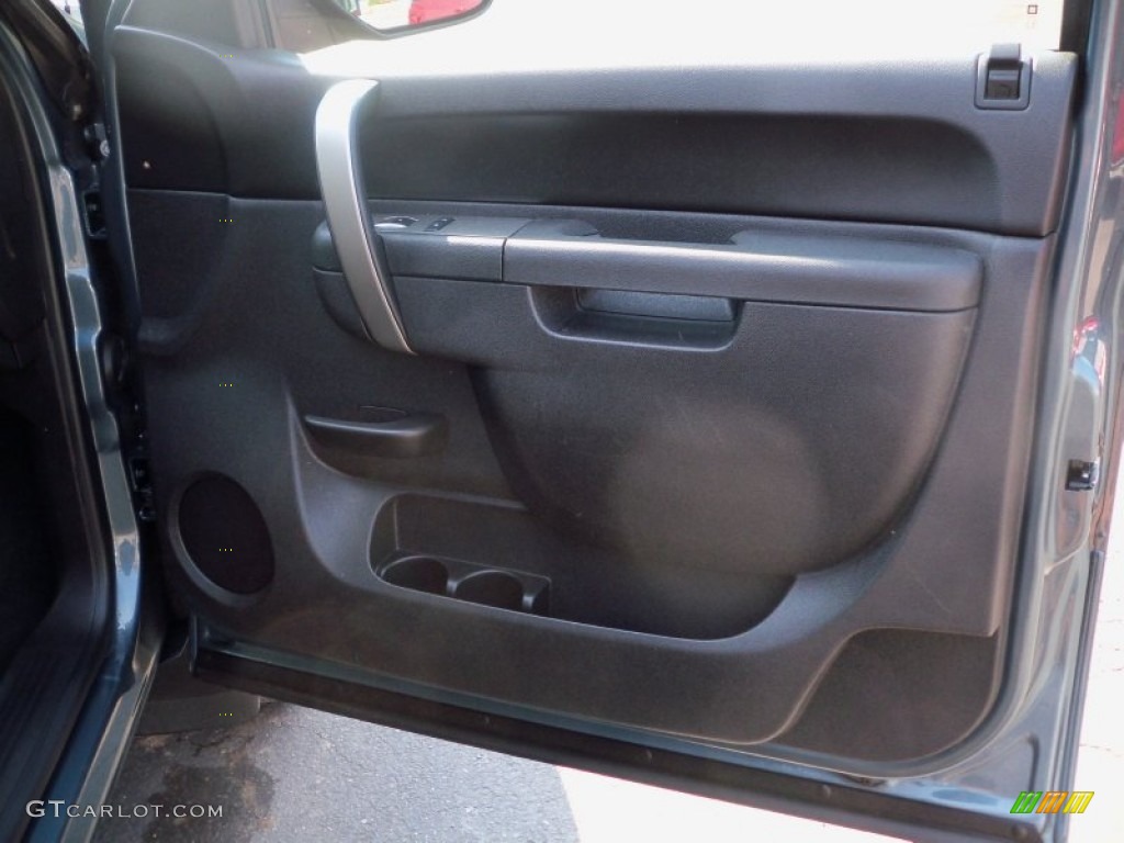 2011 Silverado 1500 LT Crew Cab 4x4 - Blue Granite Metallic / Ebony photo #20