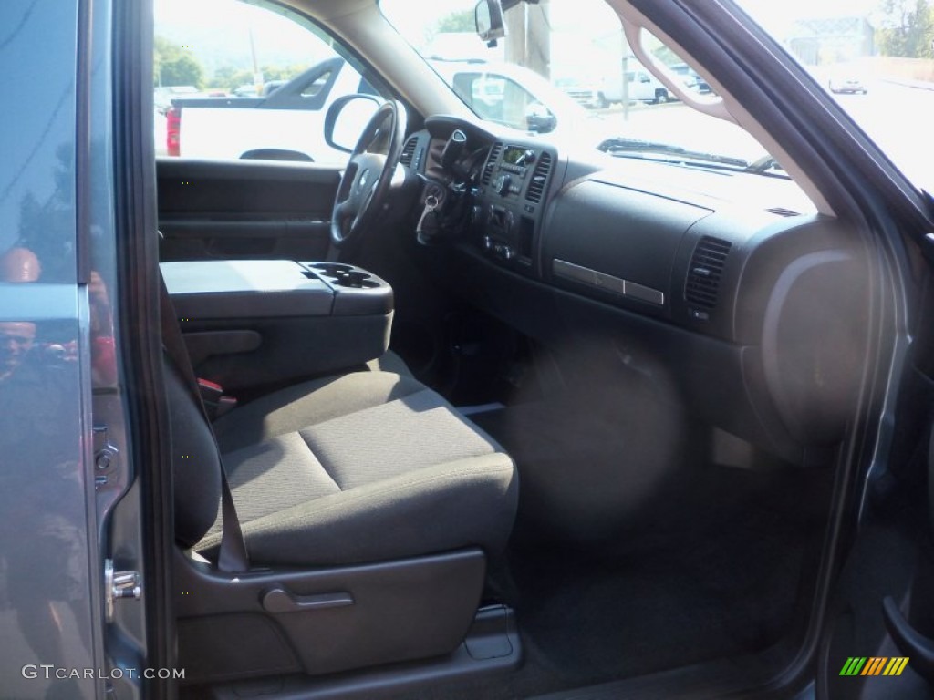 2011 Silverado 1500 LT Crew Cab 4x4 - Blue Granite Metallic / Ebony photo #22