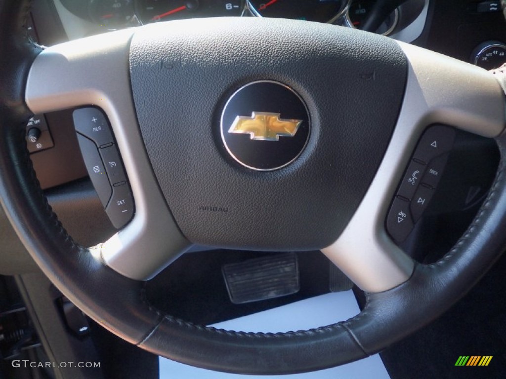 2011 Silverado 1500 LT Crew Cab 4x4 - Blue Granite Metallic / Ebony photo #37