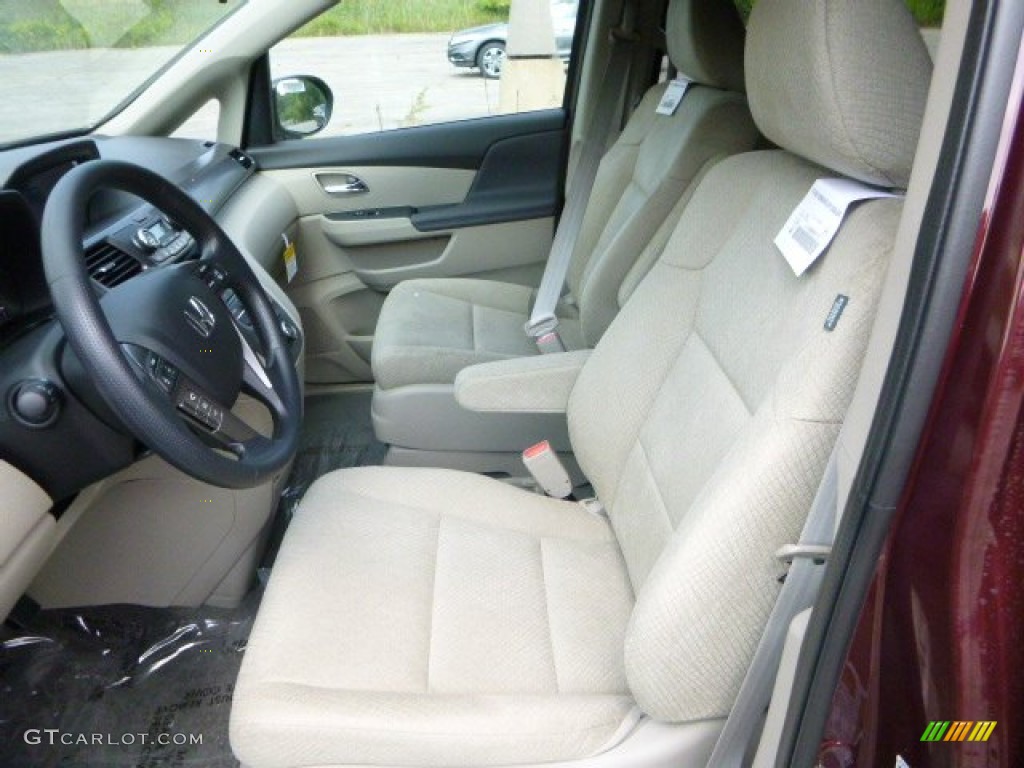 Beige Interior 2014 Honda Odyssey LX Photo #84802610