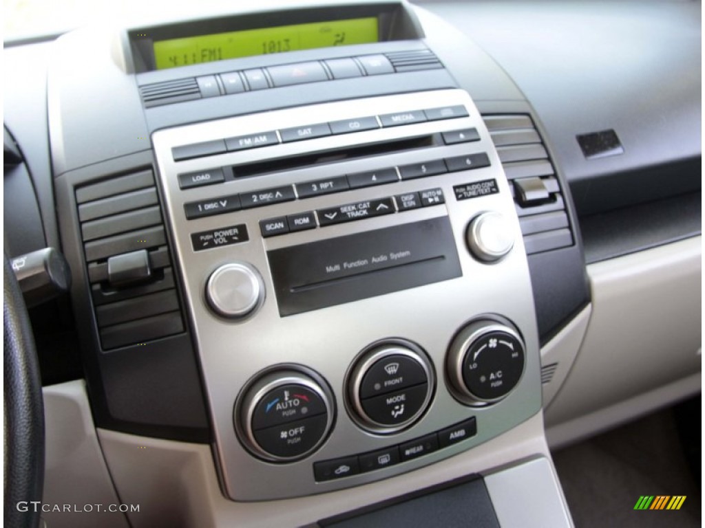 2010 MAZDA5 Sport - Crystal White Pearl Mica / Sand photo #13