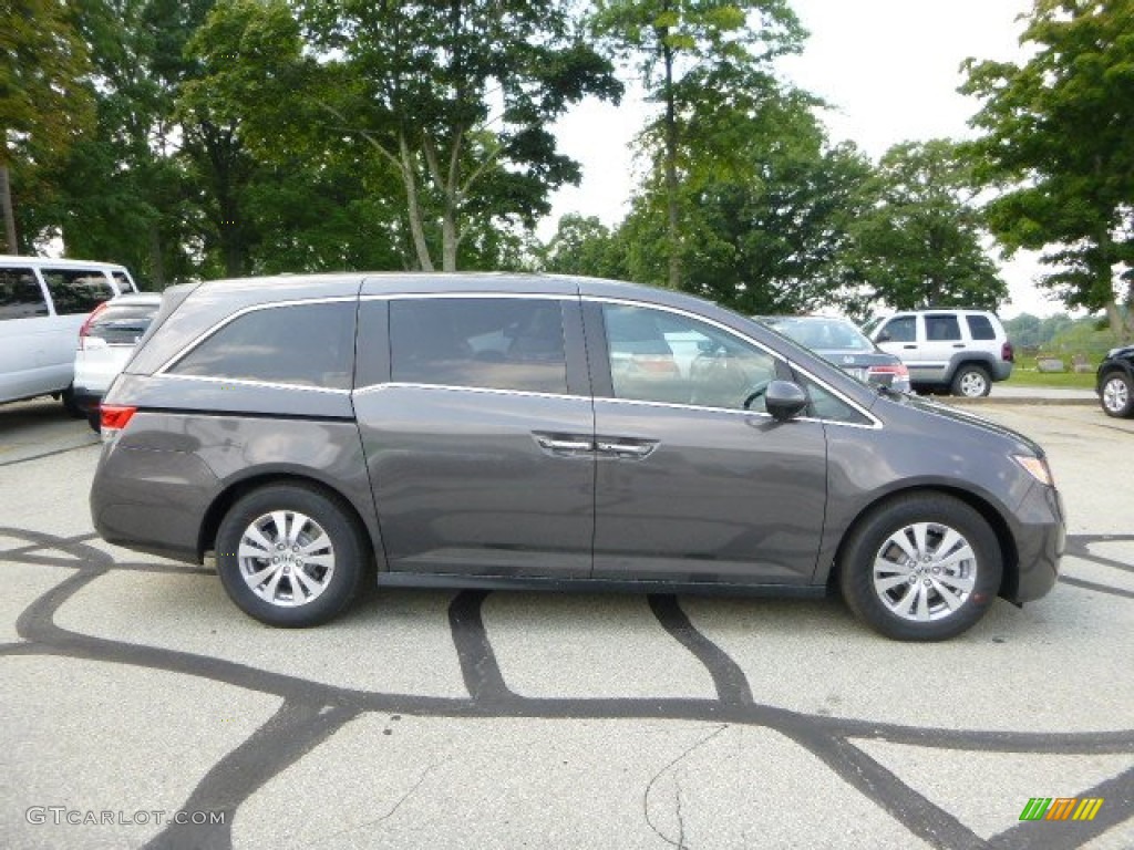 Smoky Topaz Metallic 2014 Honda Odyssey EX-L Exterior Photo #84803510