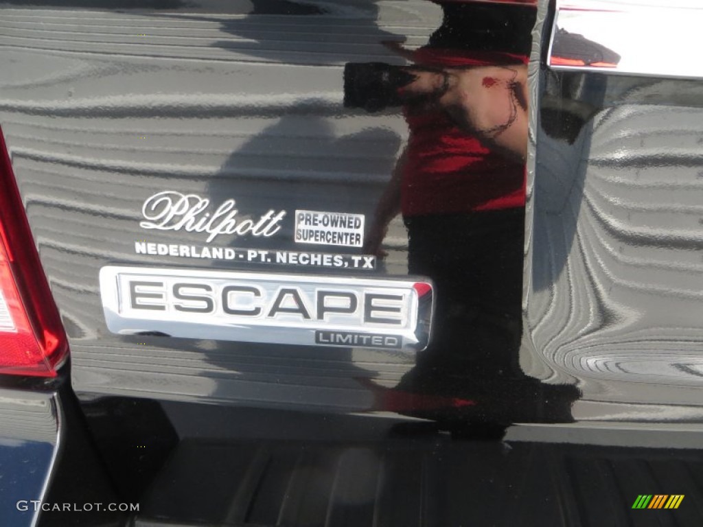 2010 Escape Limited V6 - Black / Charcoal Black photo #16
